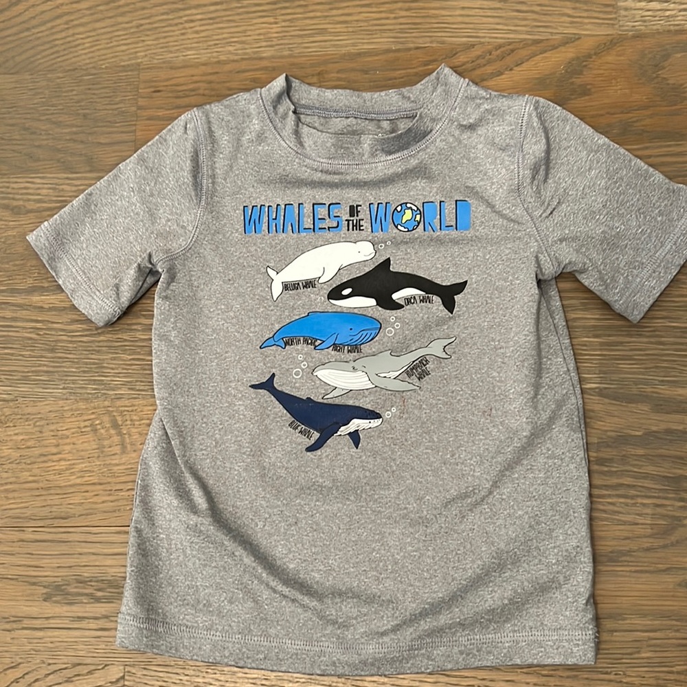 Cat & Jack Rash Guard/ Short Sleeve Tee